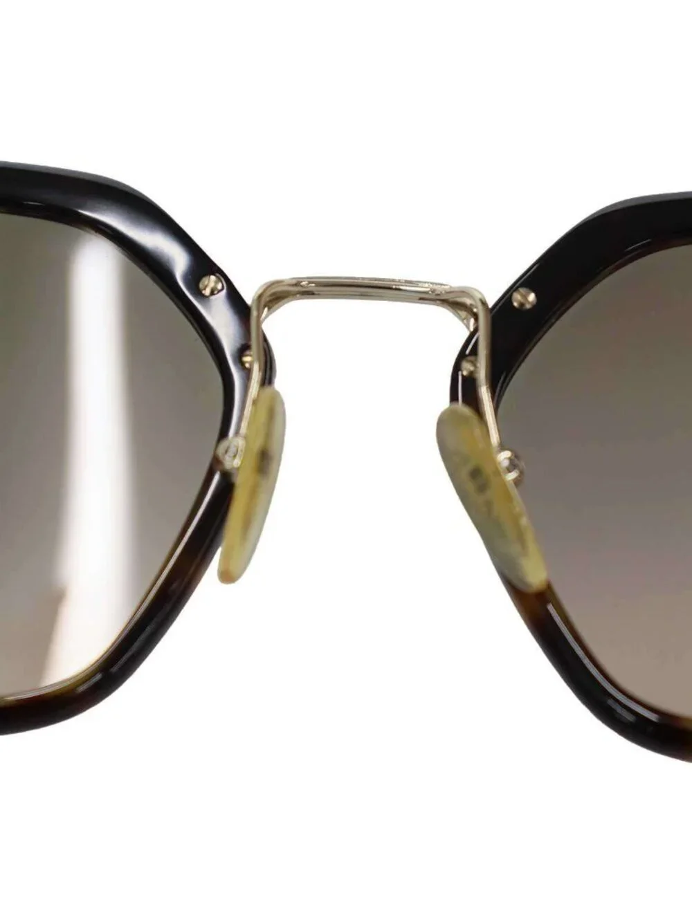 Prada Tortoiseshell Frame Sunglasses Brown 55 Eyewear